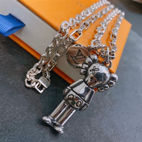 louis vuitton kaws necklace|louis vuitton jewelry collection.